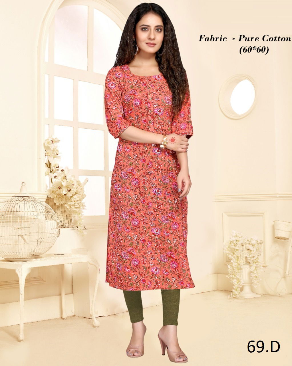 Mt Olivia 01 Trendy Ethnic Wear Wholesale Printed Kurtis Catalog
